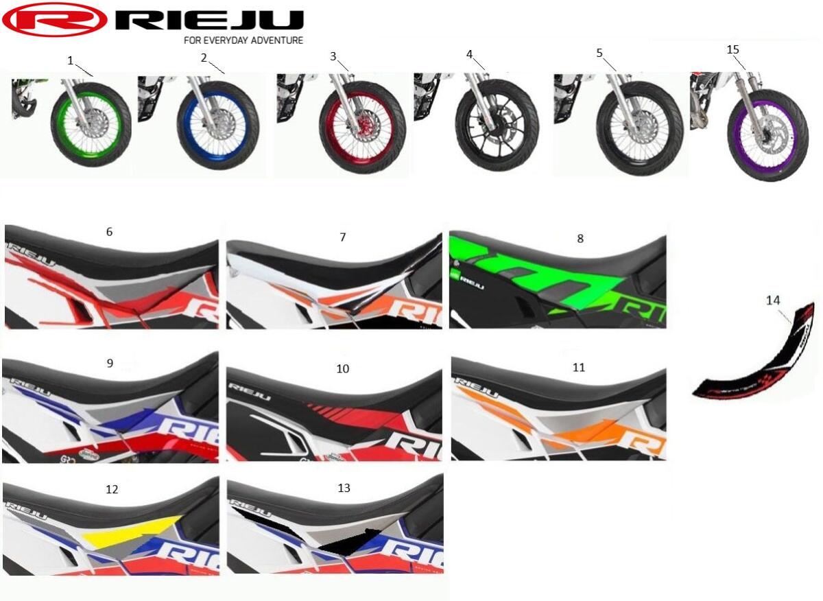 ACCESSOIRES - ROUES / SELLES