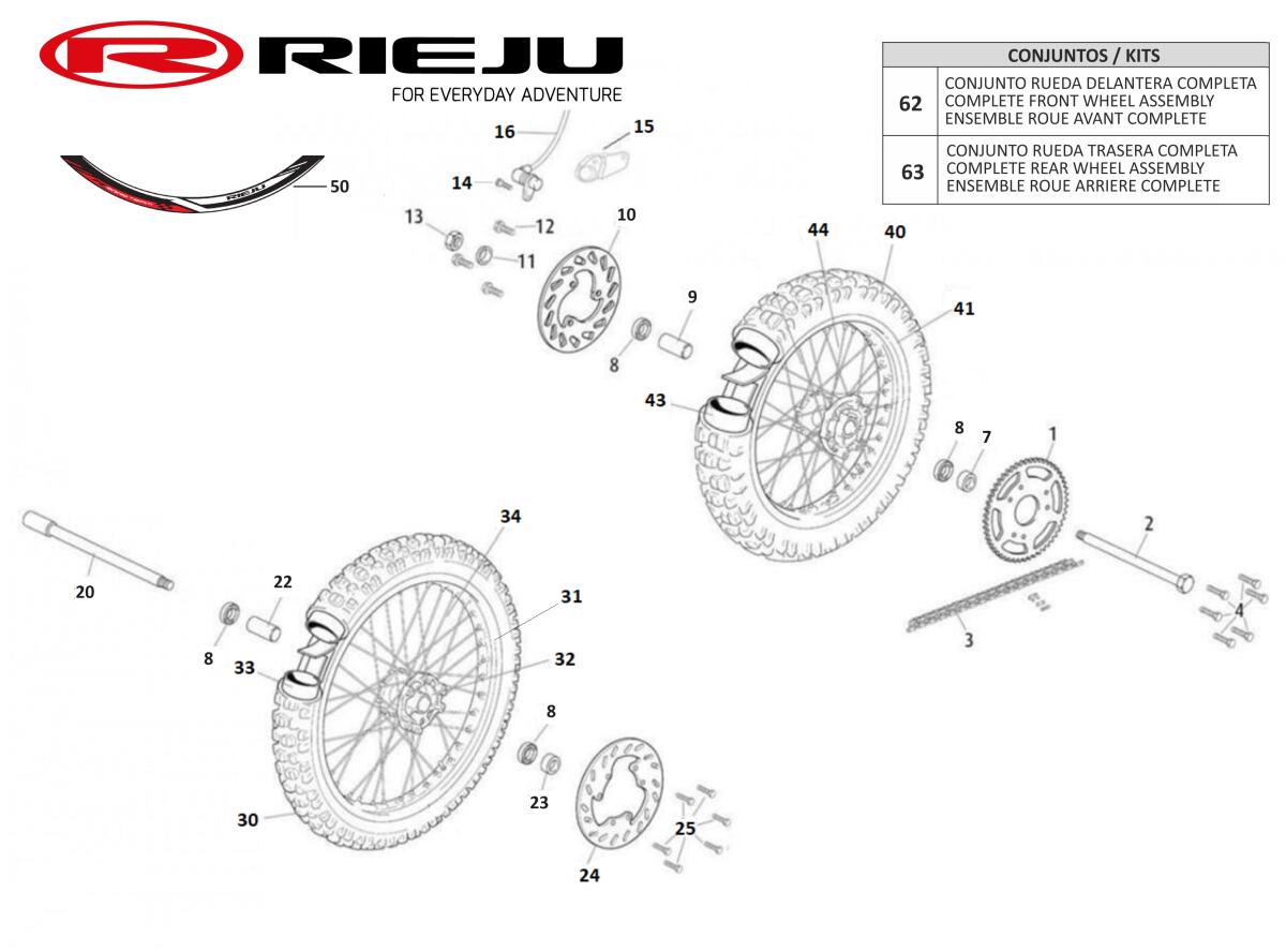 ROUES ENDURO