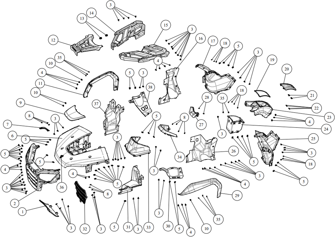 CARROSSERIE AVANT