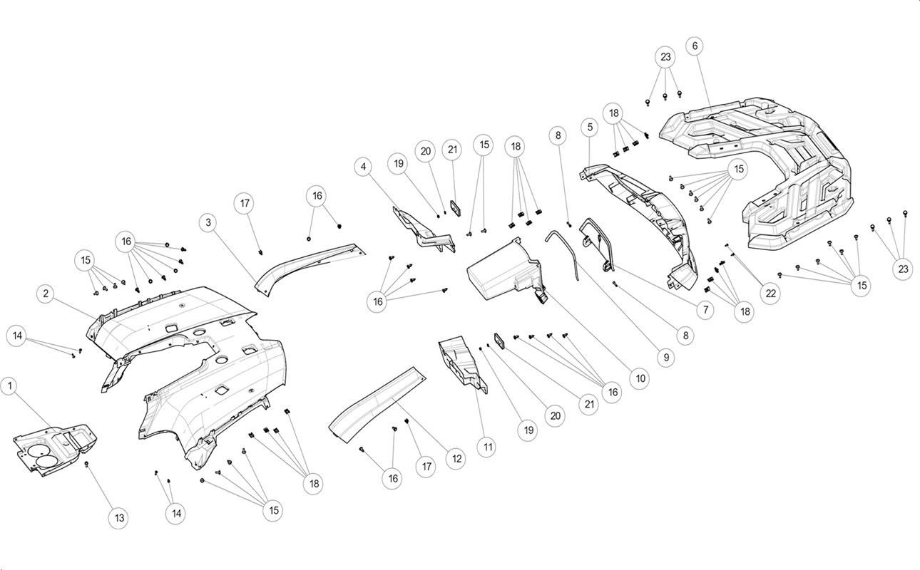 CARROSSERIE ARRIERE