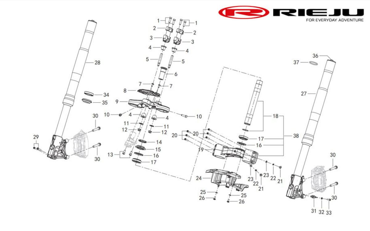 ENSEMBLE FOURCHE AVANT