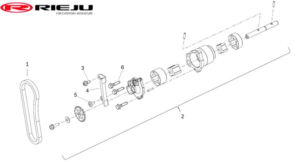 ENSEMBLE DE POMPE D'HUILE