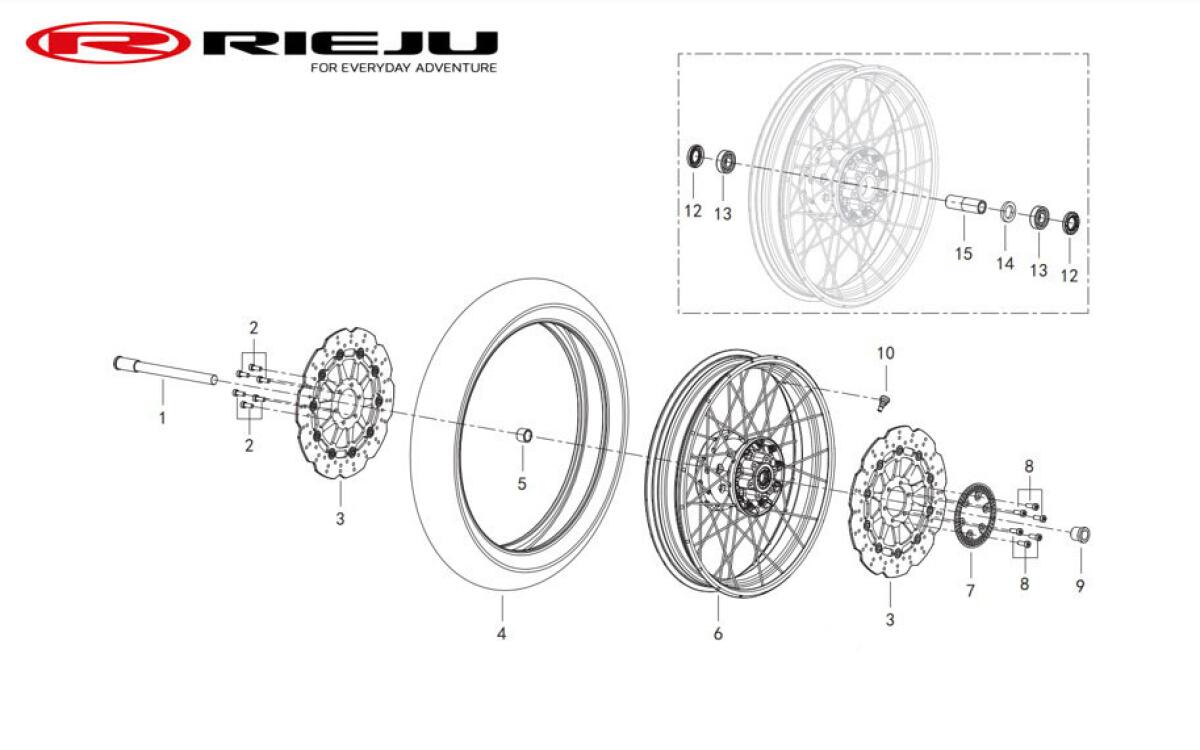 ENSEMBLE ROUE AVANT