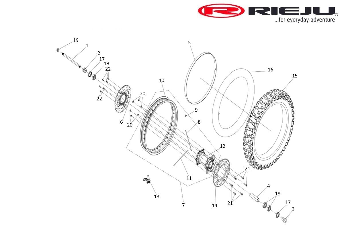ROUE ARRIÈRE