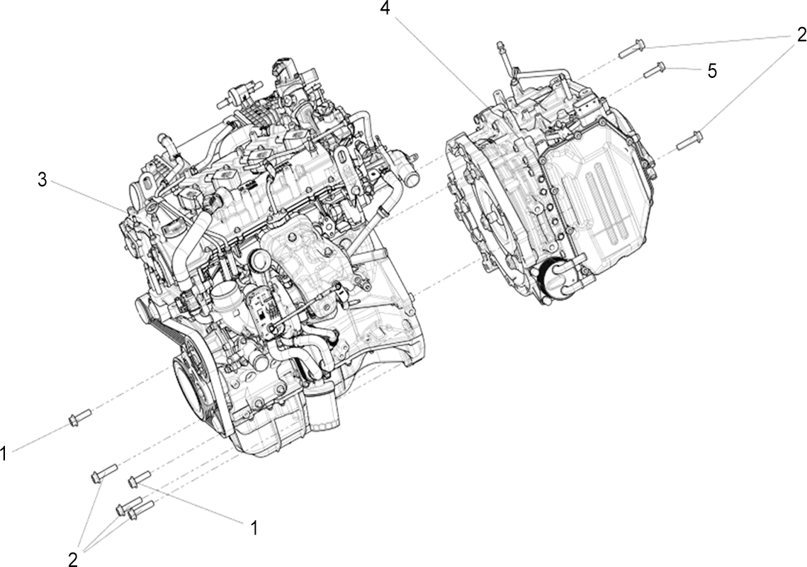 MOTEUR / BOITE DE VITESSE