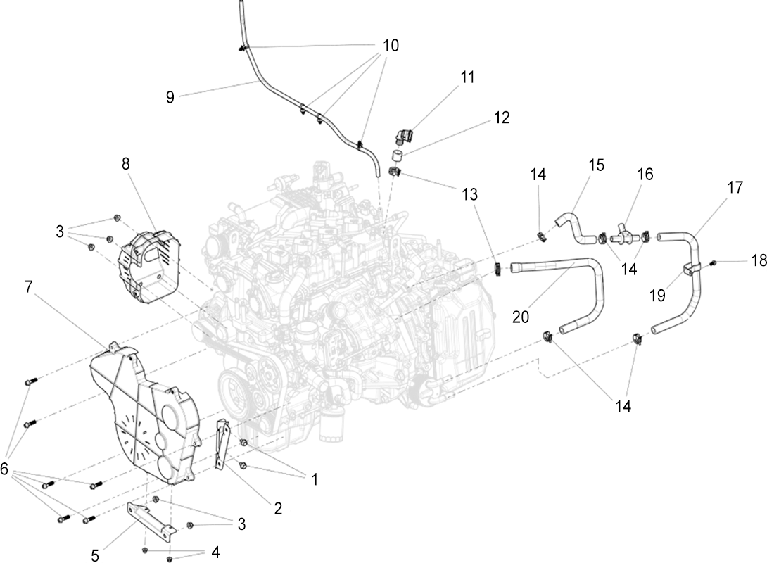 SUPPORTS MOTEUR