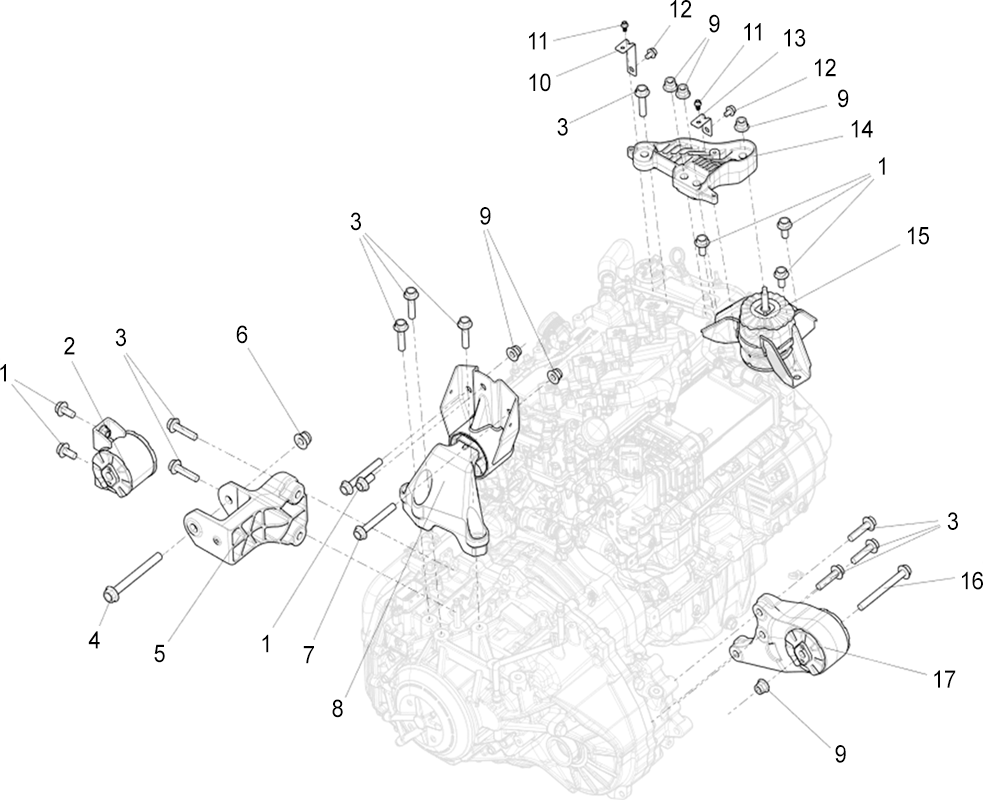SILENT BLOCS / SUPPORTS MOTEUR