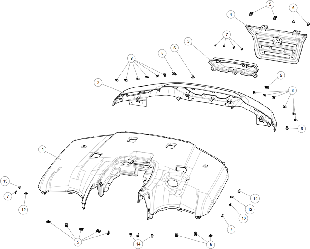 CARROSSERIE ARRIERE