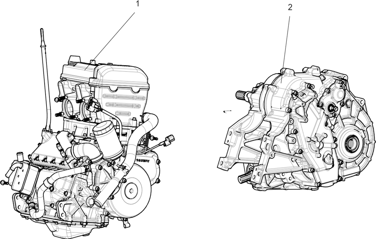 MOTEUR / BOITE DE VITESSE