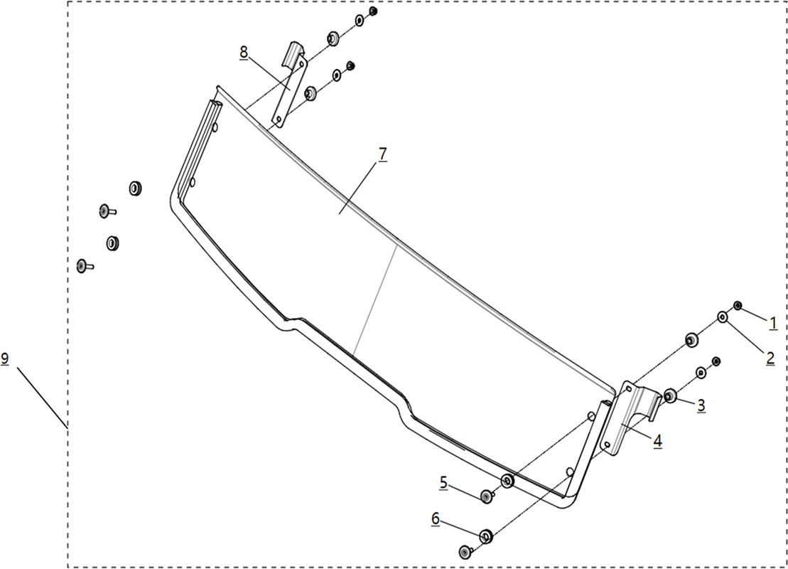 DEMI-PARE-BRISE (OPTION)