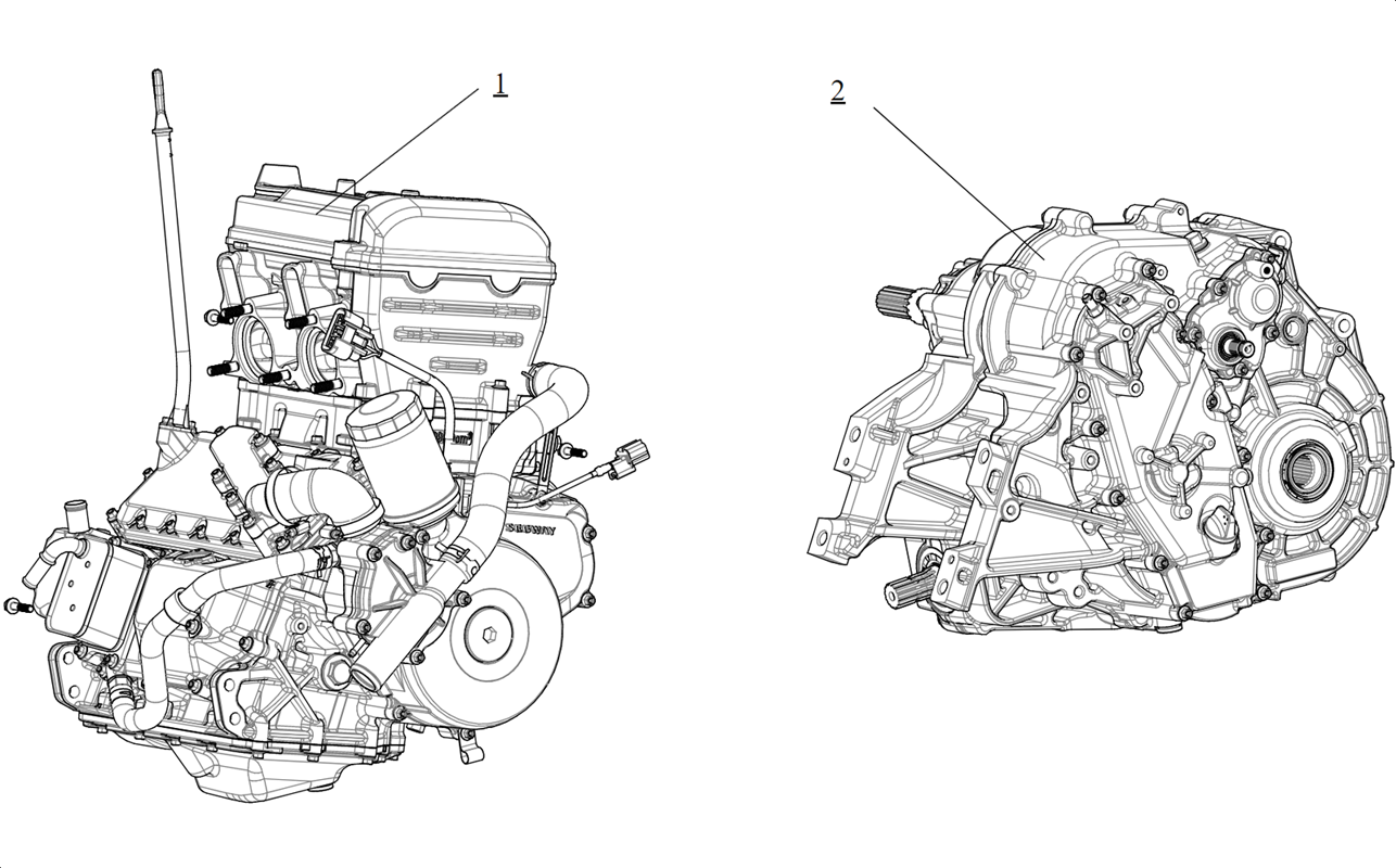 MOTEUR / BOITE DE VITESSE