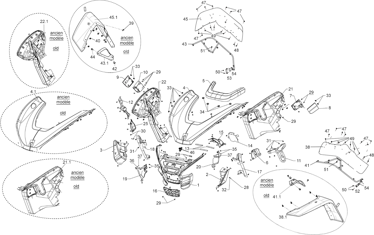 CARROSSERIE AVANT