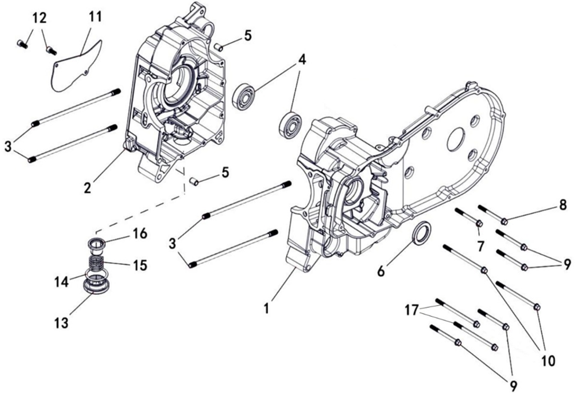 CARTER MOTEUR