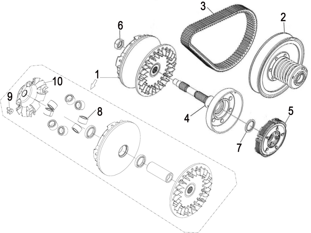 ENSEMBLE VARIATEUR