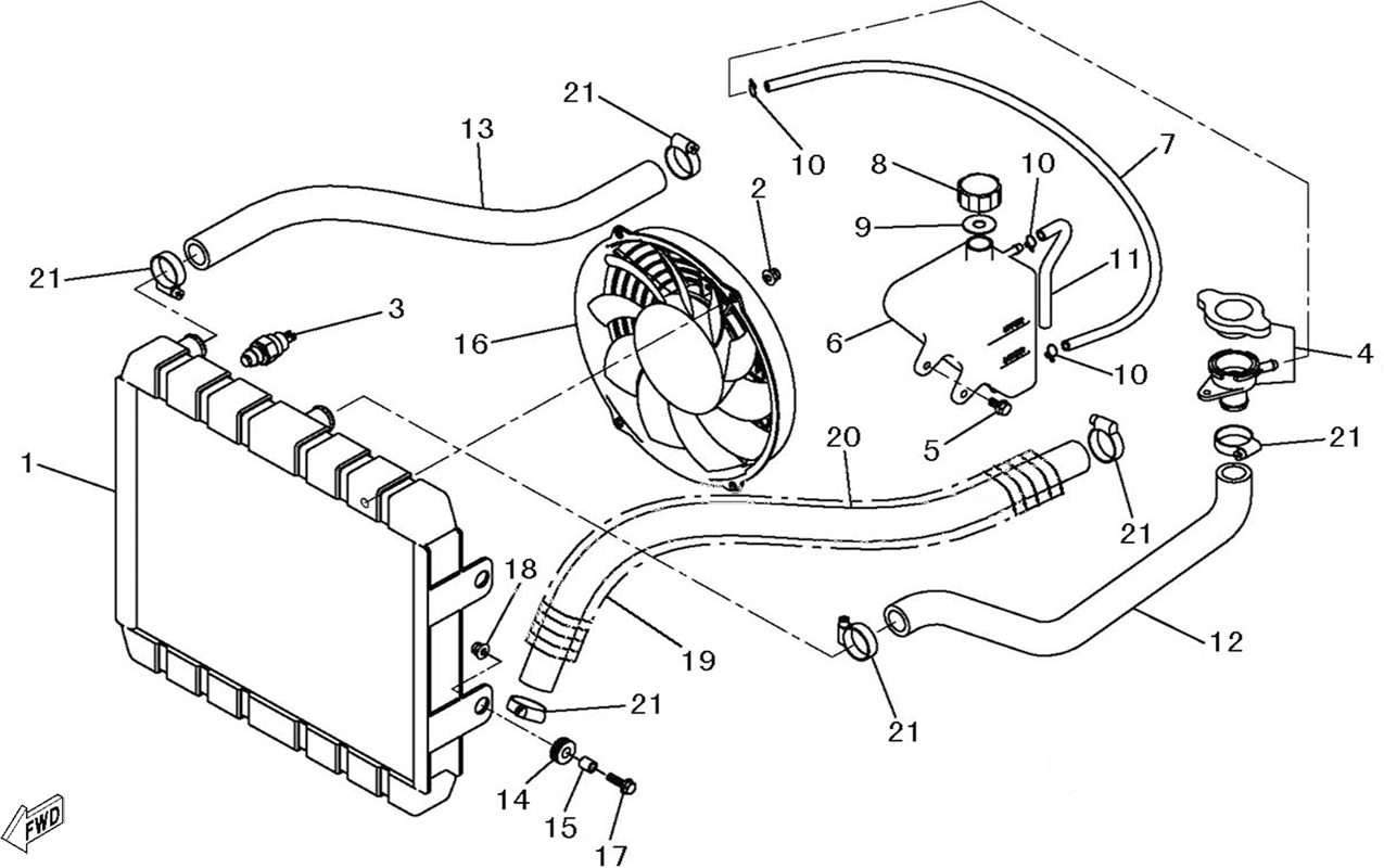 CIRCUIT DE REFROIDISSEMENT