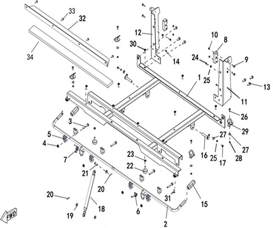 ARMATURE BENNE
