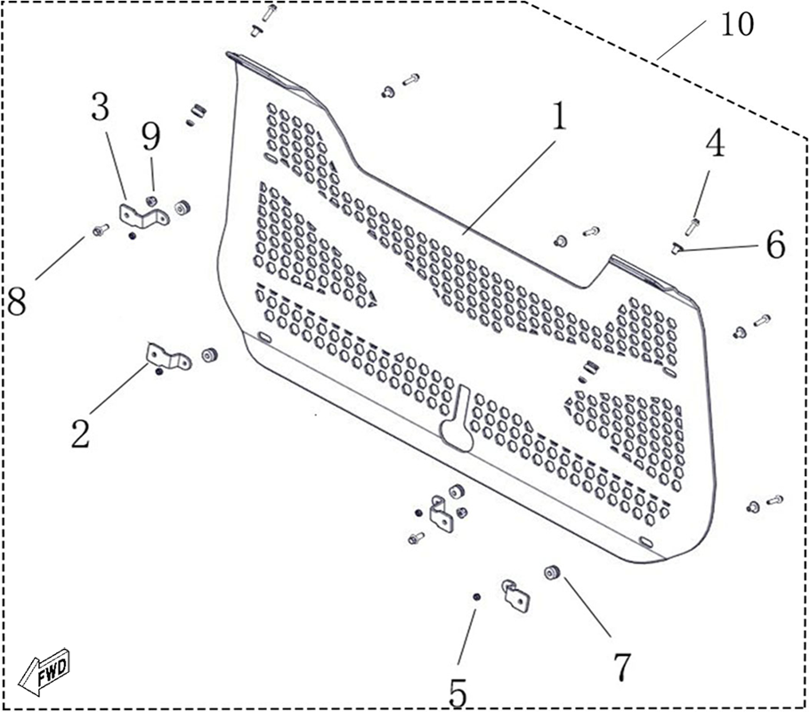 FILET DE PROTECTION (OPTION)