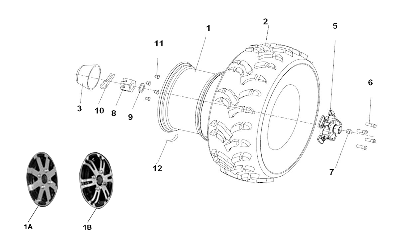 ROUES ARRIERE