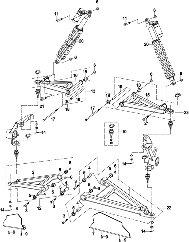 SUSPENSION AVANT