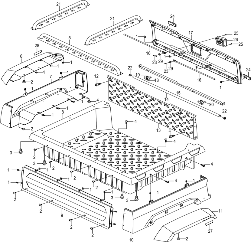 CARROSSERIE DE BENNE
