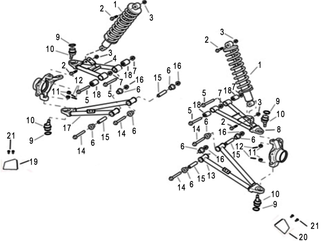 SUSPENSION AVANT