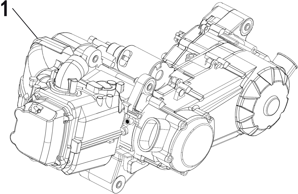 ENSEMBLE MOTEUR / SUPPORT MOTEUR