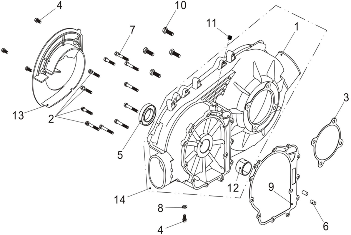 CARTER VARIATEUR