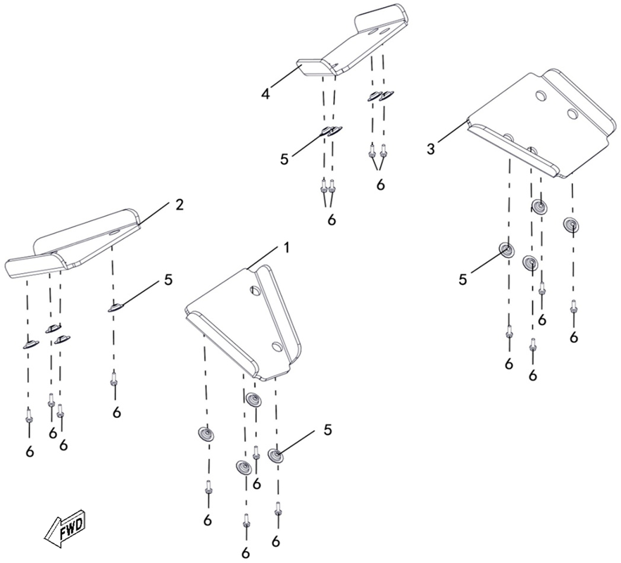 PROTECTIONS TRIANGLES (OPTION)